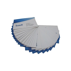 Blue Custom Business Cards with Your Logo