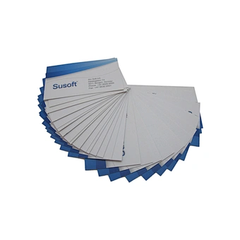 Blue Custom Business Cards with Your Logo